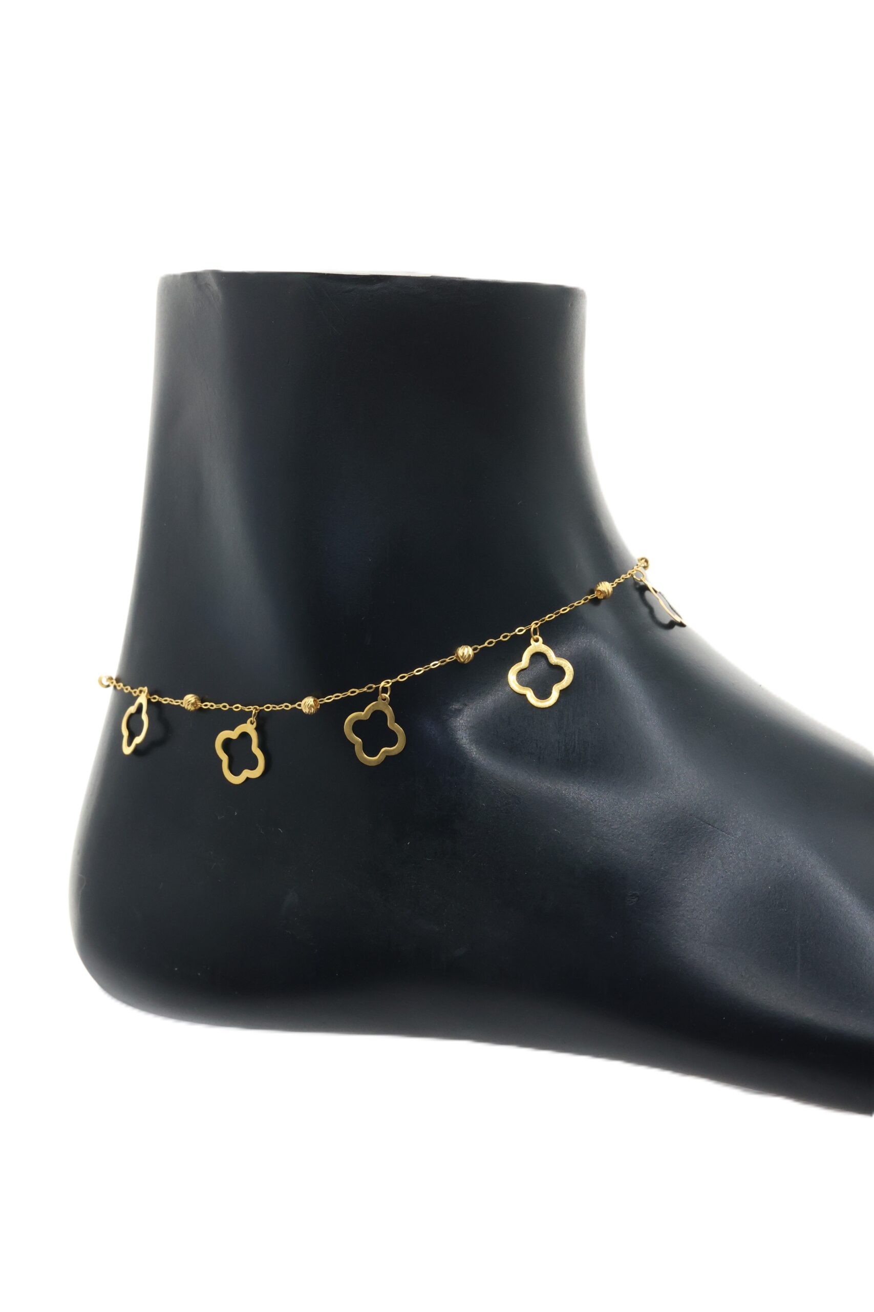 خلخال ذهب فانكليف