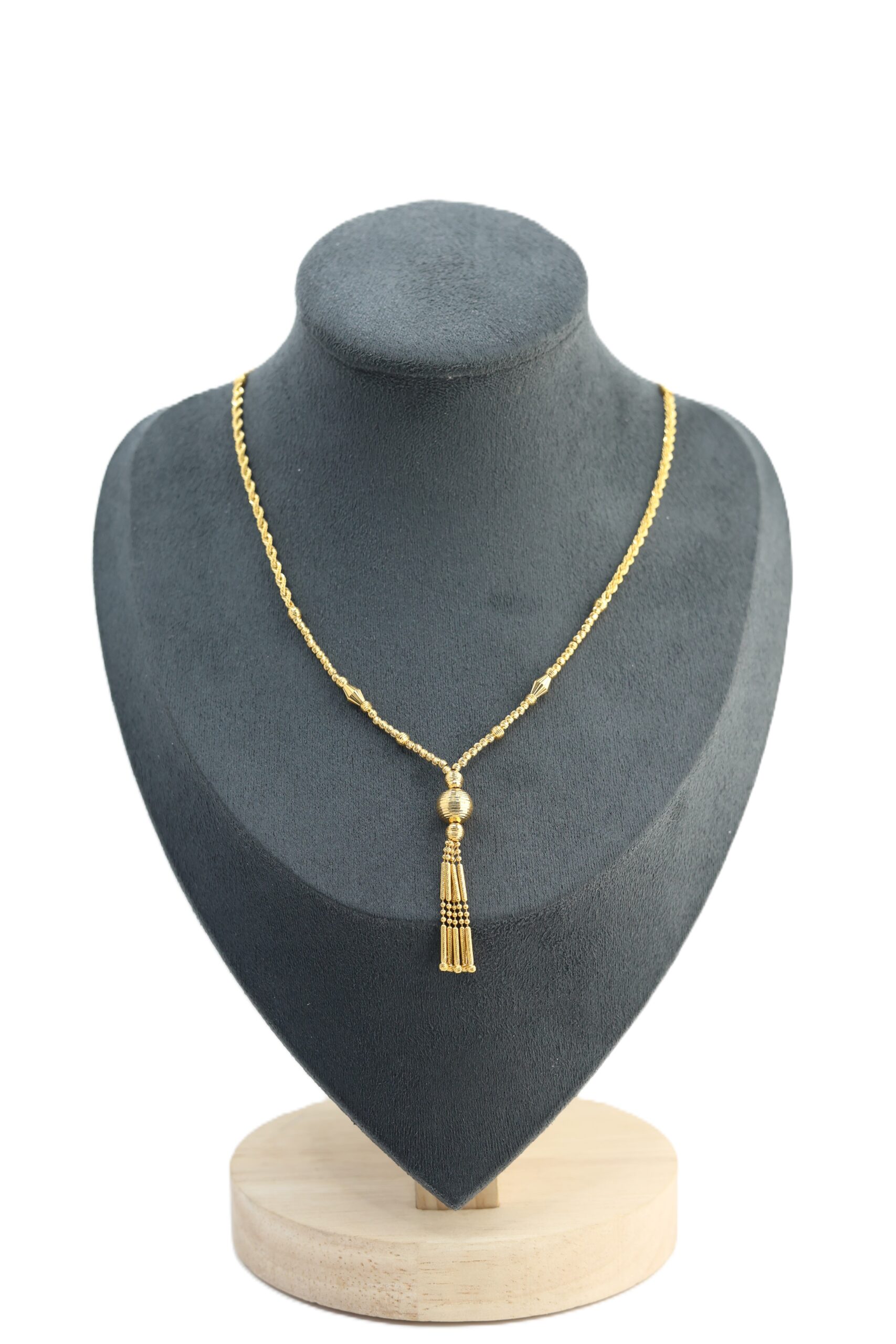 عقد ذهب مسباح عيار